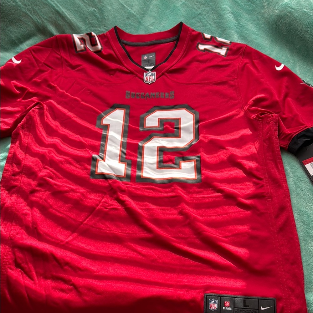 Nike Men's Red Football Jersey